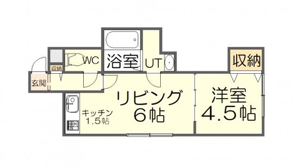 クレセール手稲前田の物件間取画像